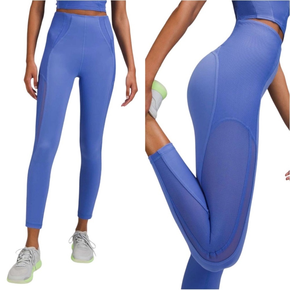 lululemon athletica Blue Leggings